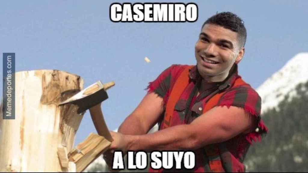 Casemiro se recicla