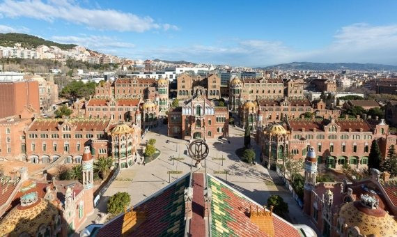 Pabellones del Recinto Modernista de Sant Pau / Robert Ramos/Fundació Privada