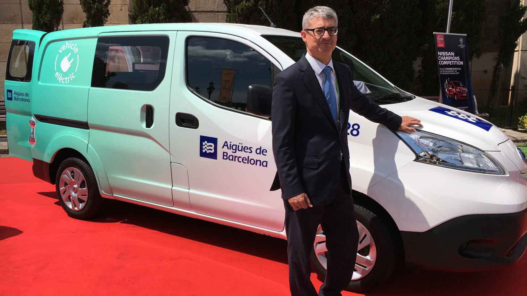 El director general de Aigües de Barcelona, Ignacio Escudero / MS