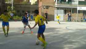 Partido del Arrels en el Tenis Meridiana / Sergi Serrà