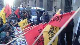 Estudiantes durante la huelga universitaria / Europa Press