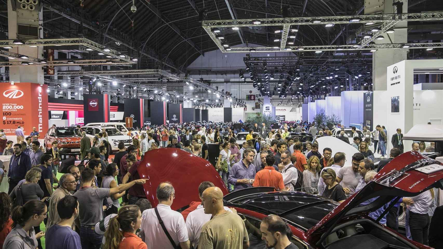 El salón del automóvil durante su primer fin de semana / EP