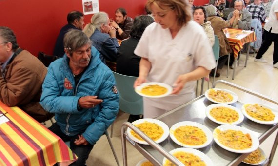 Comedor de Arrels Fundació / JUAN LEMUS MERCADO - ARRELS FUNDACIÓ