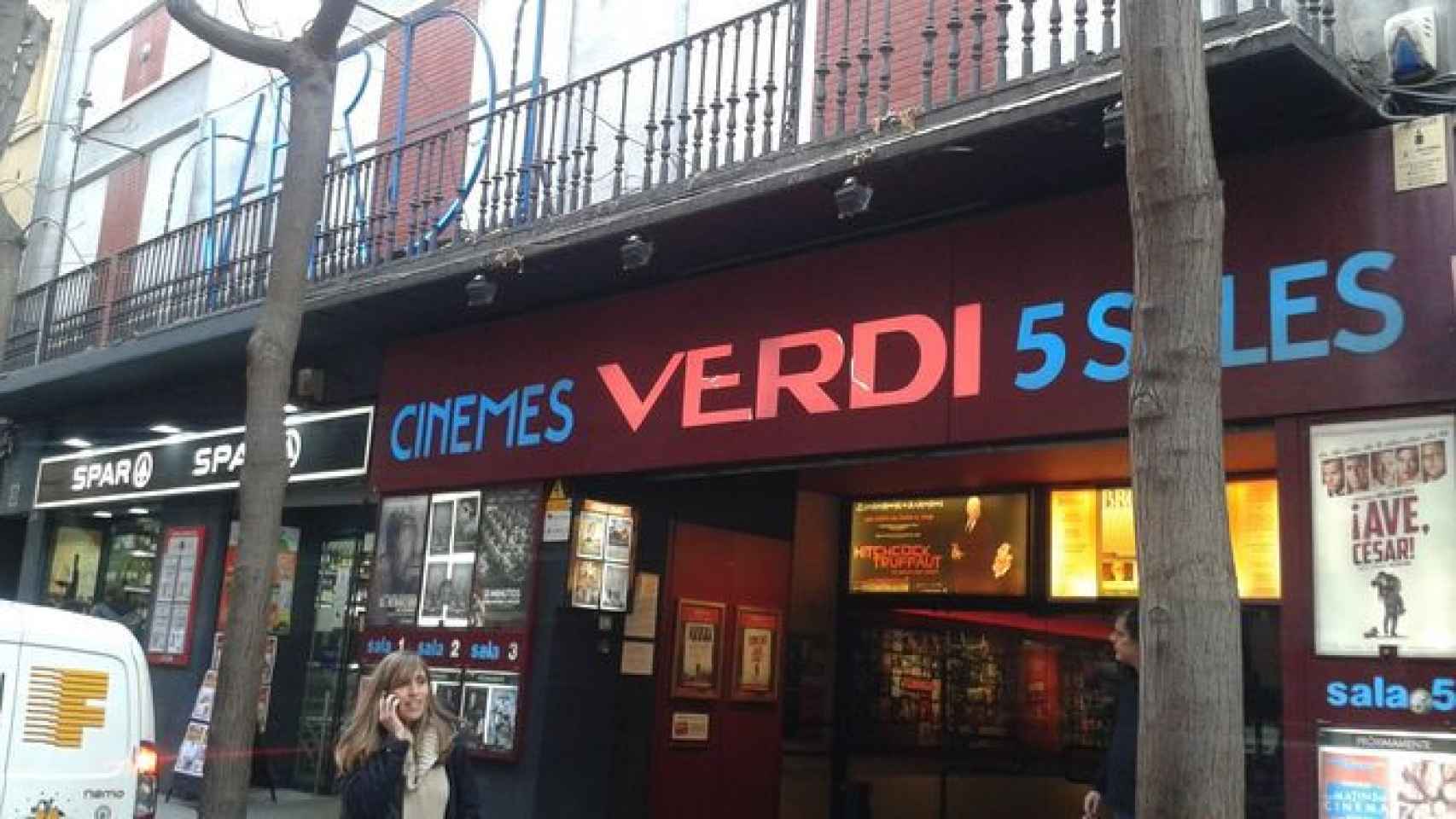 Entrada a los cines Verdi / Europa Press