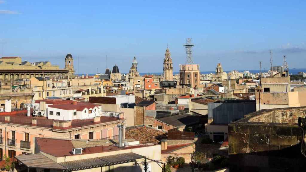 Vista aérea de Ciutat Vella / JON ANDER