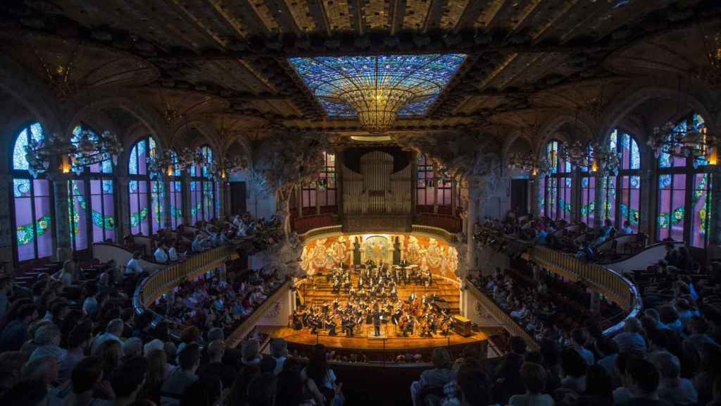 Interior del Palau de la Música / EFE - Quique García