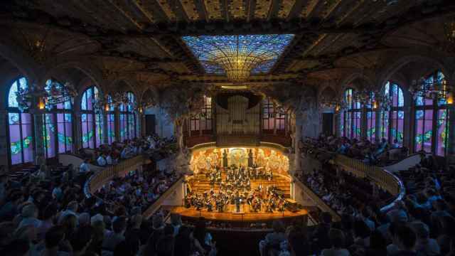 Interior del Palau de la Música / EFE - Quique García