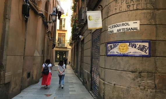 Zona artesanal L’Esquirol, en Ciutat Vella / MS