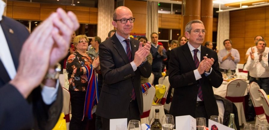 Cardoner durante el VIII Encuentro de Peñas de Euskadi / Germán Parga/FCB