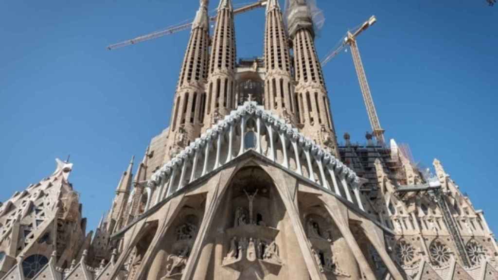 Fachada de la Pasión de la Sagrada Familia / EFE