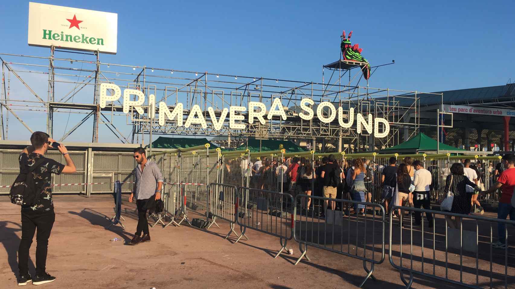 Entrada del Primavera Sound / A.V.