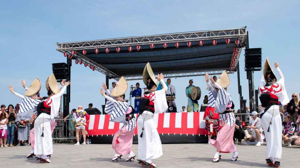 Actuación durante el Festival Matsuri de 2016 / Festival Matsuri Barcelona