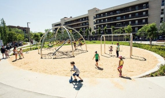 La plaza de las Dones de Nou Barris será un espacio de encuentro vecinal / AJUNTAMENT DE BARCELONA