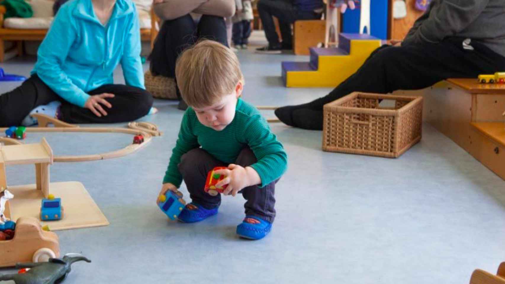 Un alumno en una 'Escola Bressol Municipal' / AJUNTAMENT DE BARCELONA