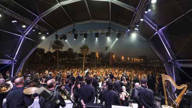 Concierto en playa de la OBC / AUDITORI