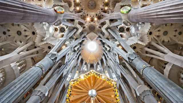 Interior de la Sagrada Familia / Archivo