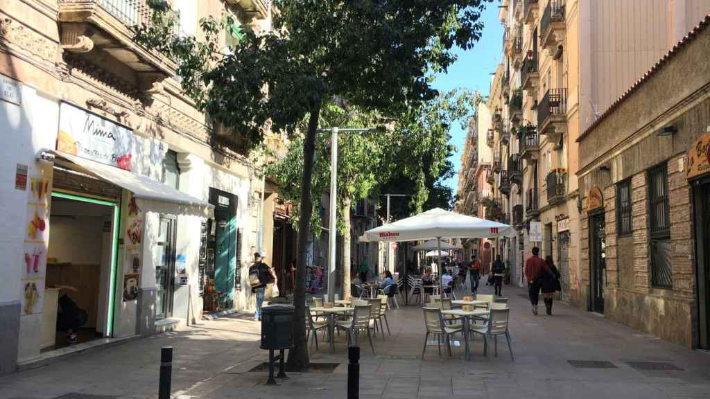 Imagen de la calle Blai, en Poble Sec / MS