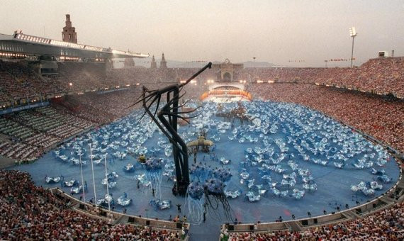 Inauguración de los Juegos Olímpicos de Barcelona '92