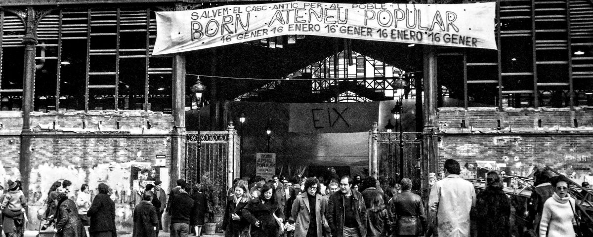 El Mercat del Born en los años 70 / PÉREZ DE ROZAS