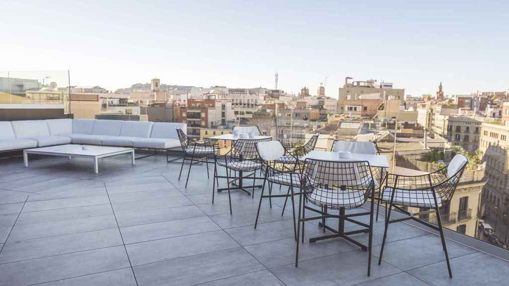 La terraza con vistas del Hotel Negresco Princess / INEDIT