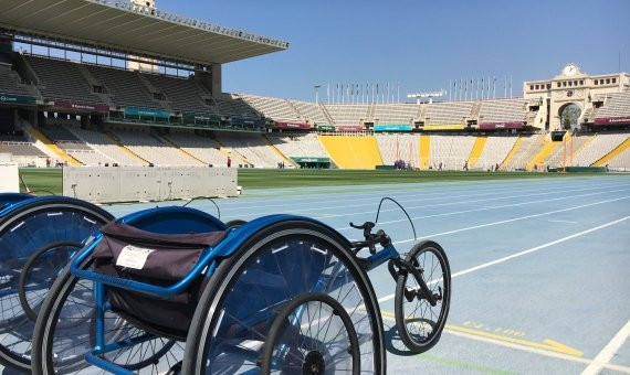 Los deportes paralímpicos también formaban parte del parque / M.S.