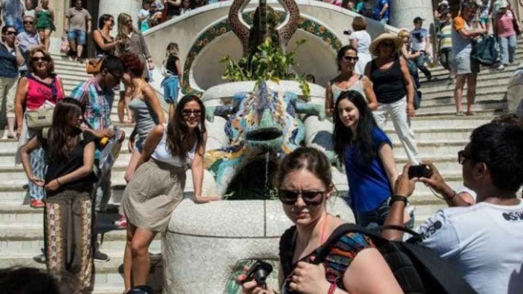 Turistas en el Park Güell / EFE