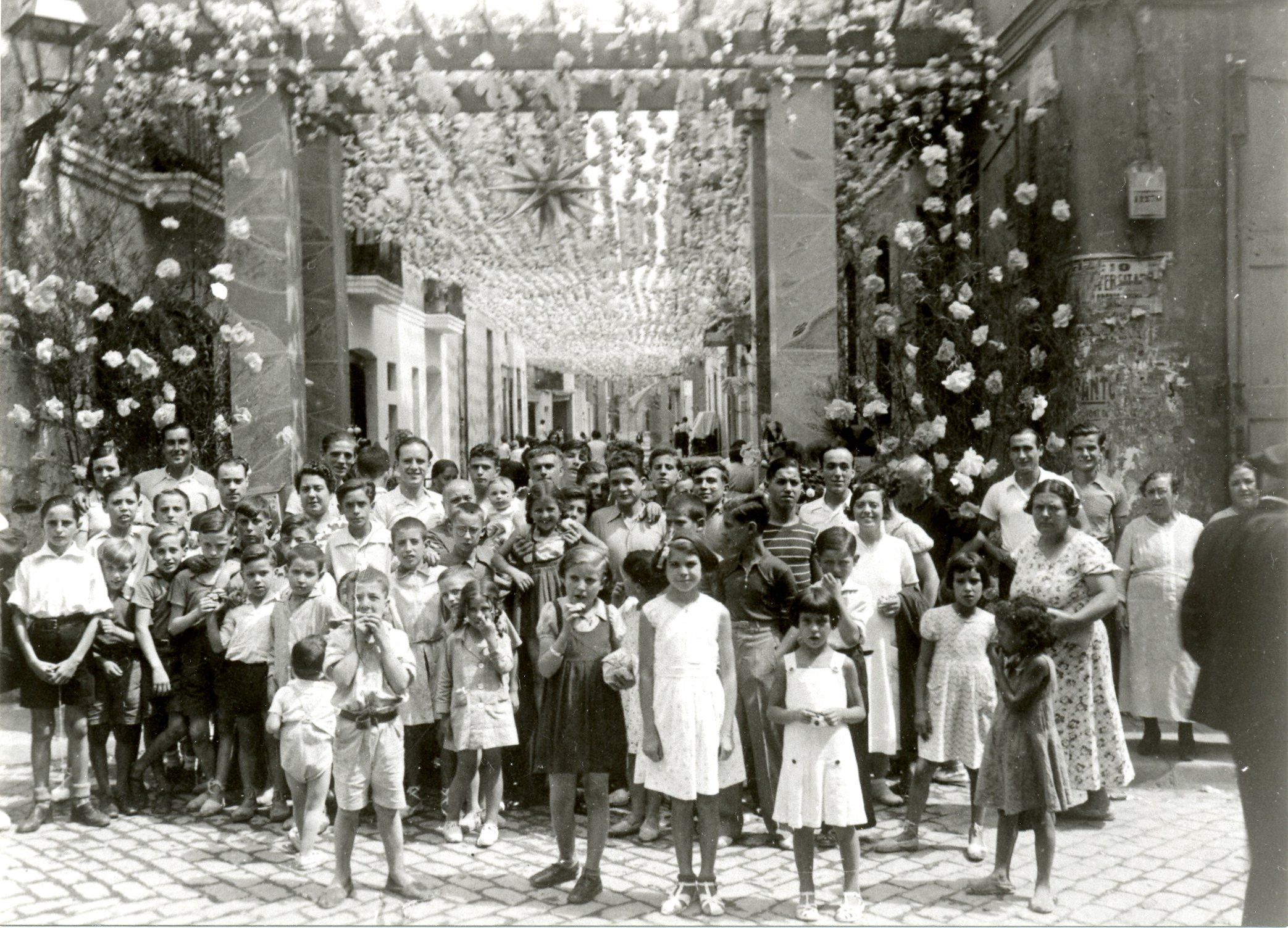  Carrer Igualada (1934) / Fundació Festa Major de Gràcia