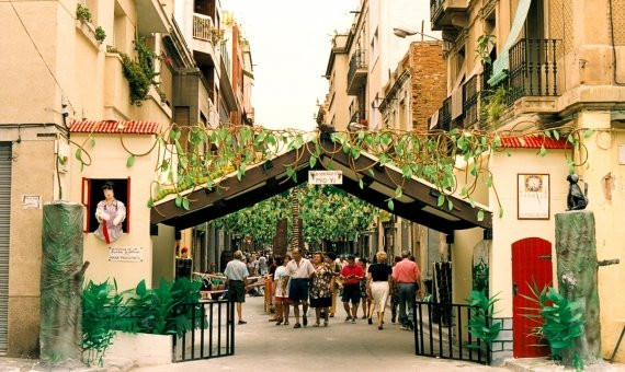 Carrer Providència (1994) / Fundació Festa Major de Gràcia