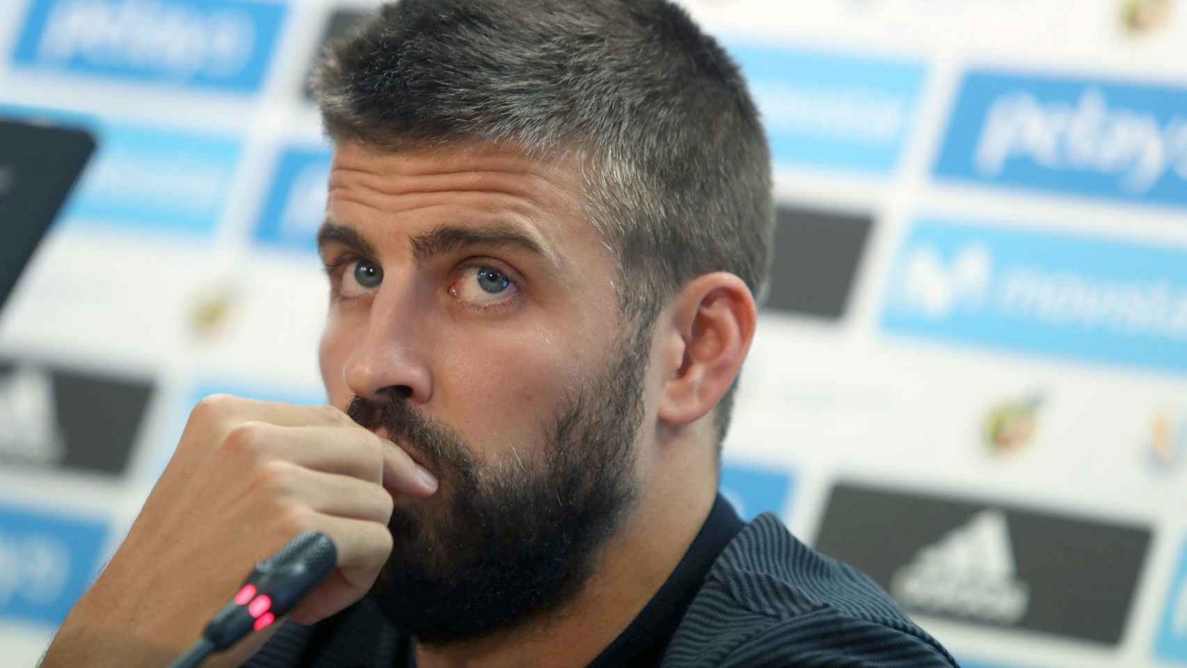 El defensa del Barça, Gerard Piqué / Toni Albir - EFE