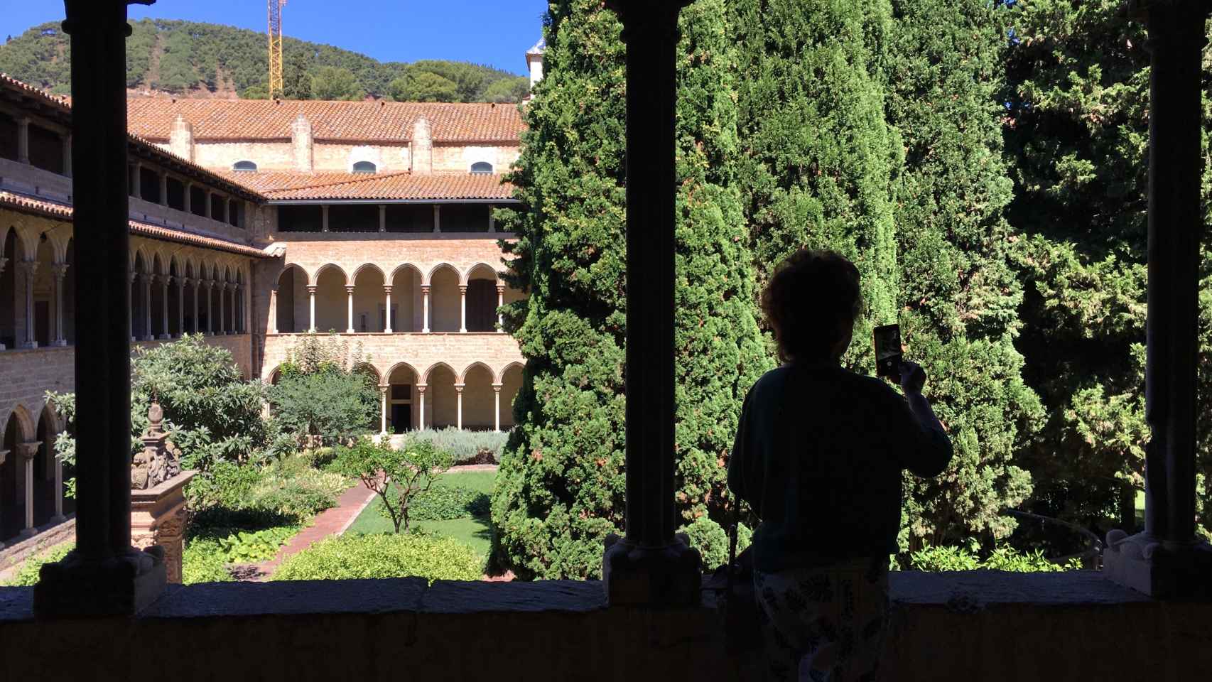 El claustro del Monasterio de Pedralbes / Marta Sánchez