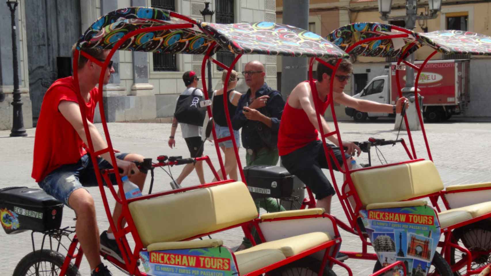 Rickshaw Tours en Barcelona / Jordi Ferrer