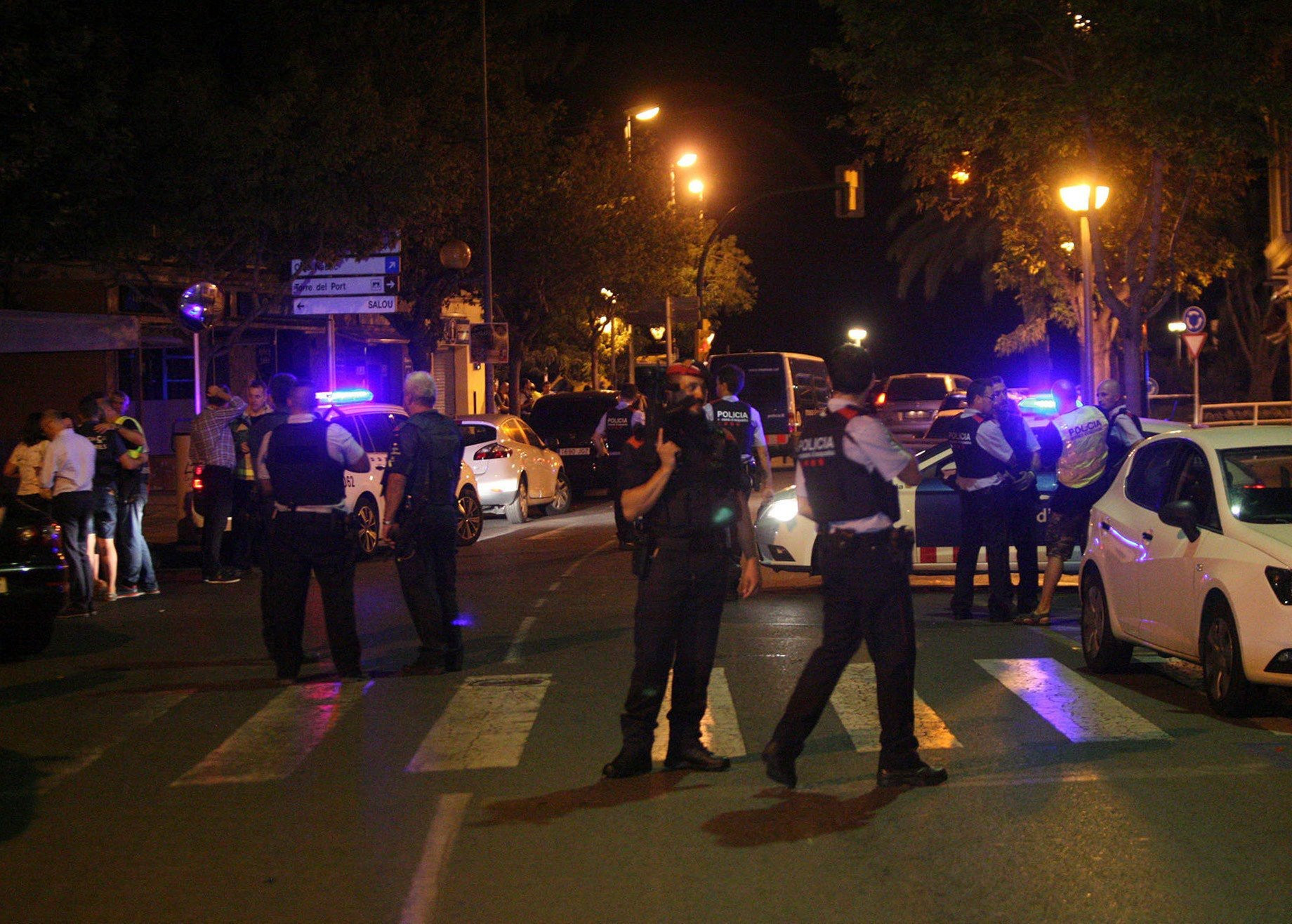 Los Mossos han abatido en la madrugada del jueves a cinco presuntos terroristas en Cambrils (Tarragona) / EFE