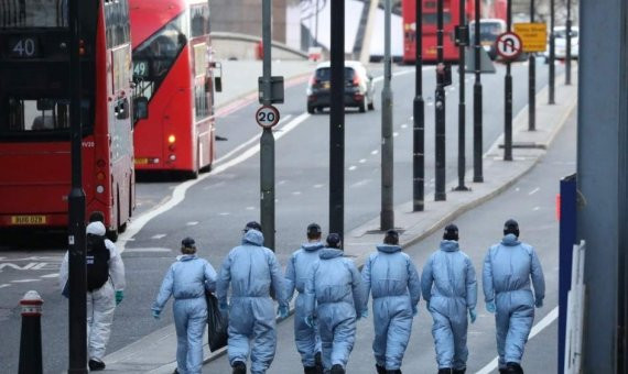 Atropellamiento en Puente de Londres