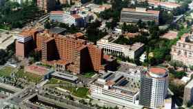 Vista aérea del hospital Vall d'Hebron / EP