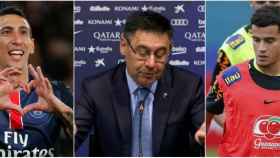 Di Maria, Bartomeu y Verratti