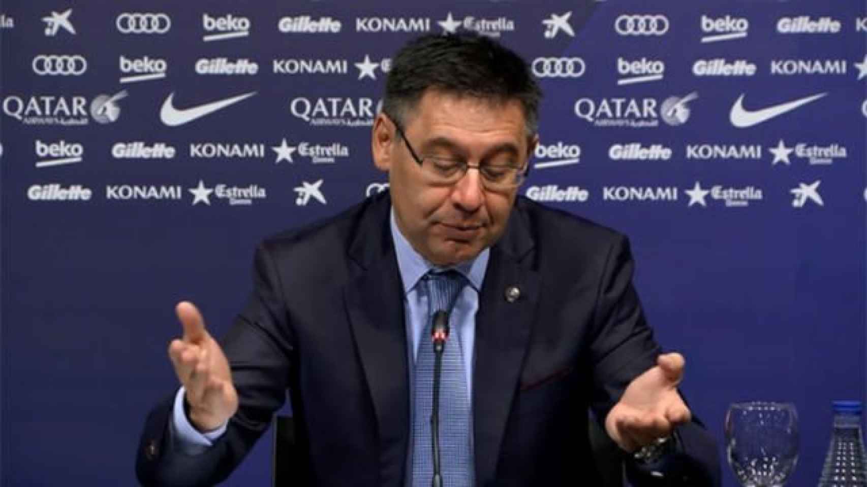 Josep Maria Bartomeu, presidente del Barça