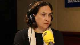 Ada Colau en el plató de radio / CADENA SER