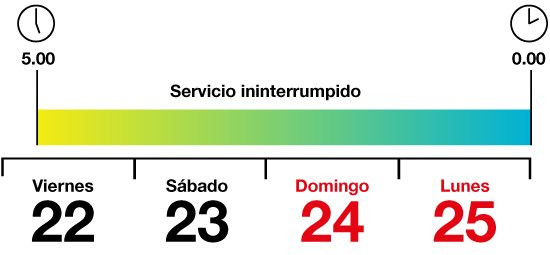 Horari Mercè 2017 ES