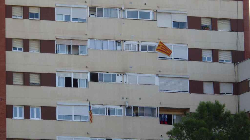 Bloques de Ciutat Meridiana, una de las zonas críticas con Colau por el plan de barrios.