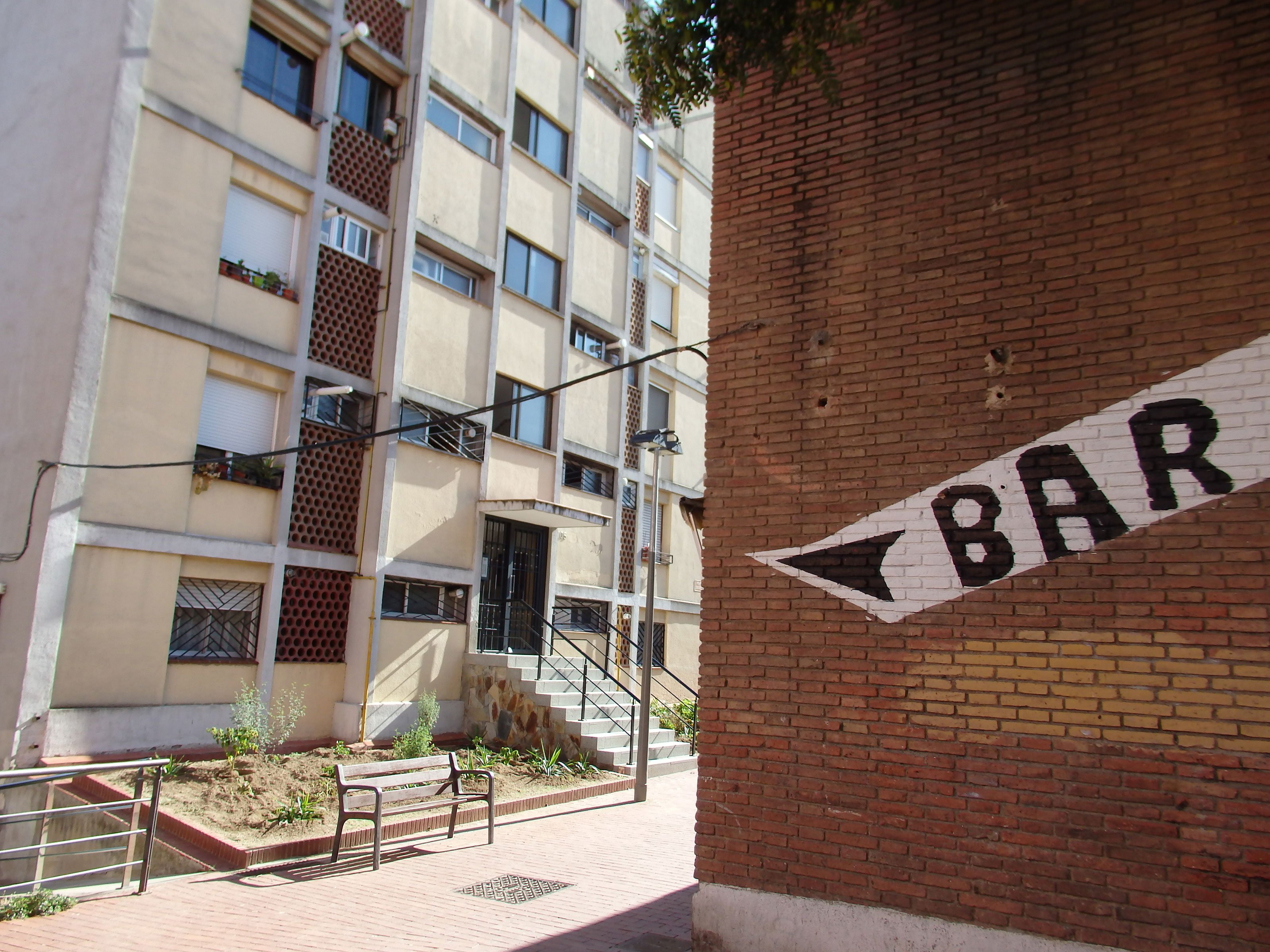 Bloques de pisos en Ciutat Meridiana