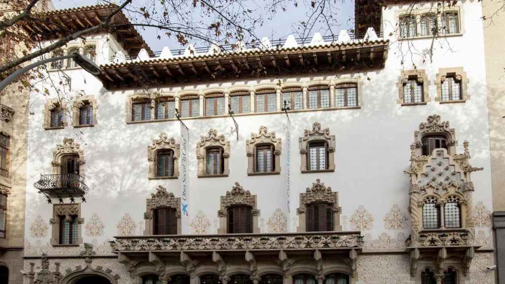 El Palau Macaya, en el distrito del Eixample, acogerá el ciclo de cine / OBRA SOCIAL LA CAIXA