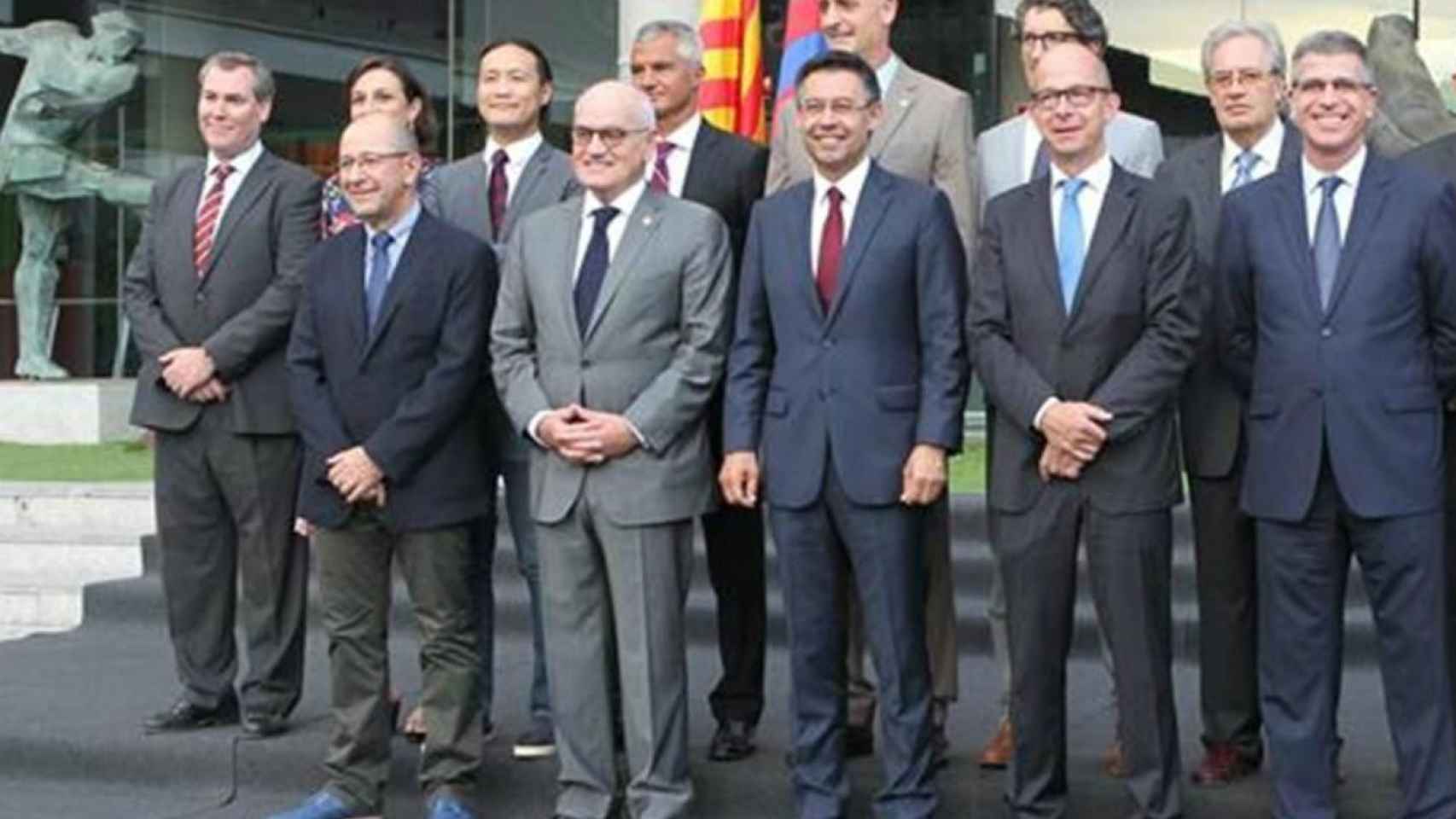 Miembros de la Junta del FCB