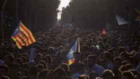 Un momento de la manifestación llevada a cabo en los Jardinets de Garcia / EFE-Marta Pérez