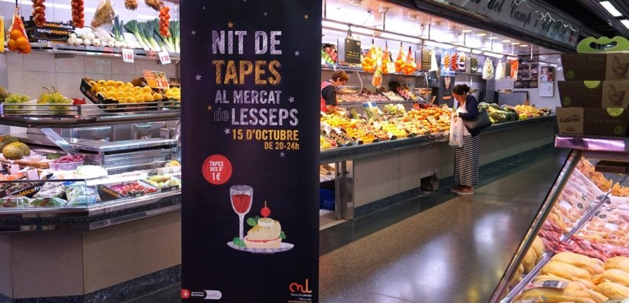 Nit de les Tapes en el Mercat de Lesseps