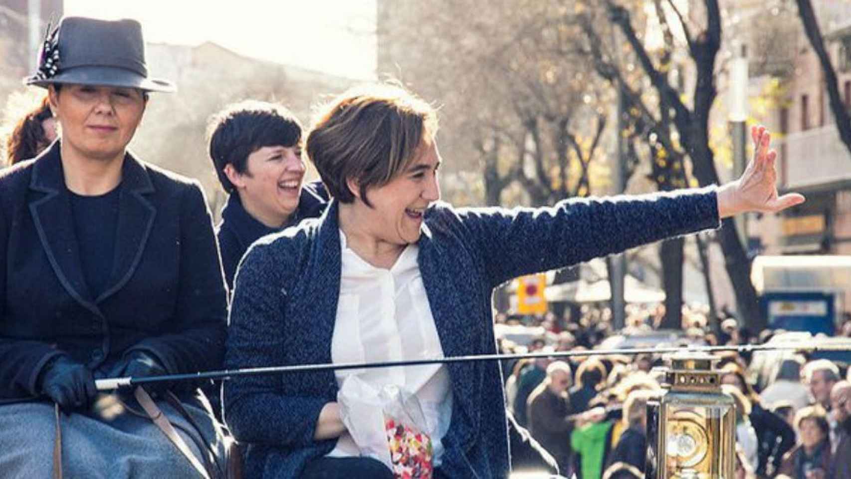 Ada Colau, en Sant Andreu / Ajuntament de Barcelona