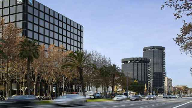 Sede de Caixabank en la Avenida Diagonal