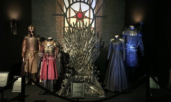 El mítico Trono de Hierro en The Touring Exhibition