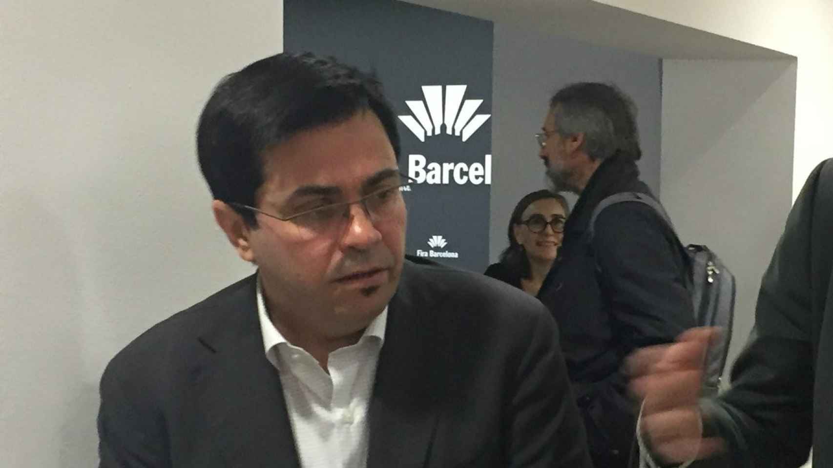 Gerardo Pisarello, en la Fira de Barcelona / EUROPA PRESS