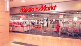 Entrada a una de las tiendas Media Markt