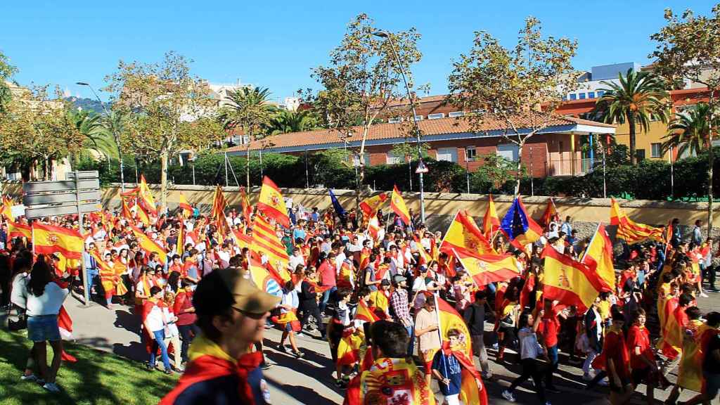 Imagen de una de las manifestaciones organizadas por Los de Artós